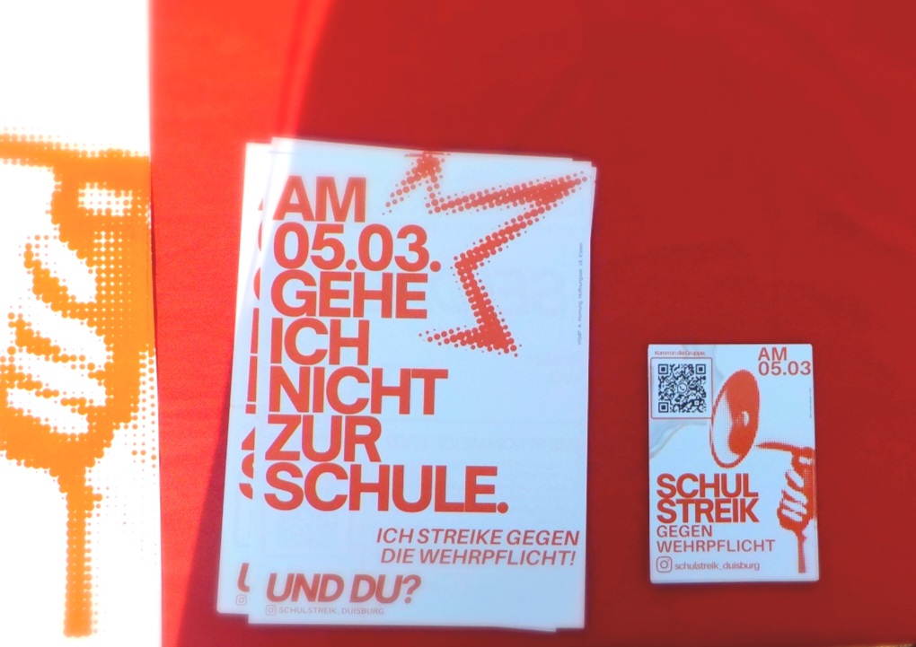 Morgen bleibt der Schulhof leer,